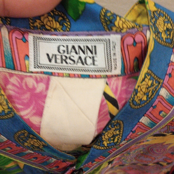 Gianni Versace atelier silk shirt - Picture 11 of 16